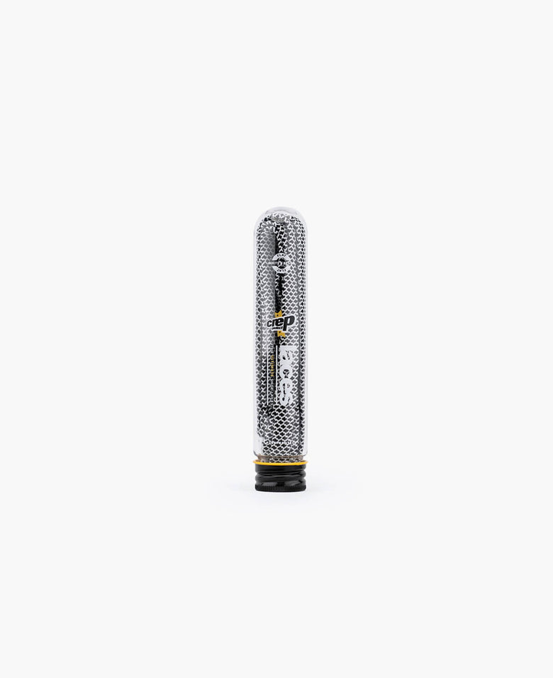 Grey Crep Protect laces, stylish and durable sneaker accessories.