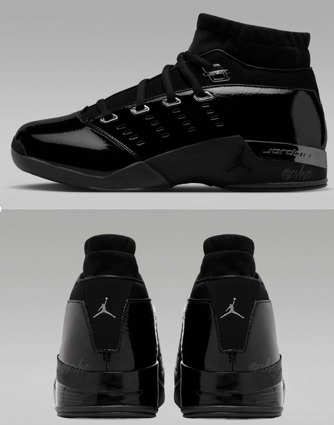Air Jordan 17 Low ‘Black Patent’ (2026) Is Glossier Than Ever